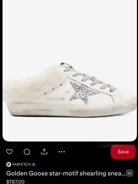 Golden Goose White Super-Star
Sabot Sneakers
